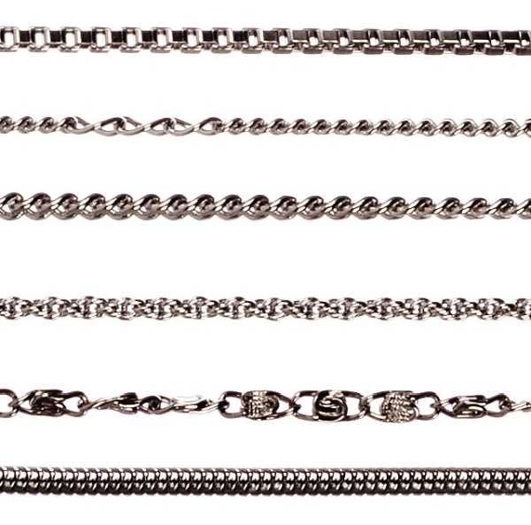 Classic Metal Chain Palladium Set no.km1w