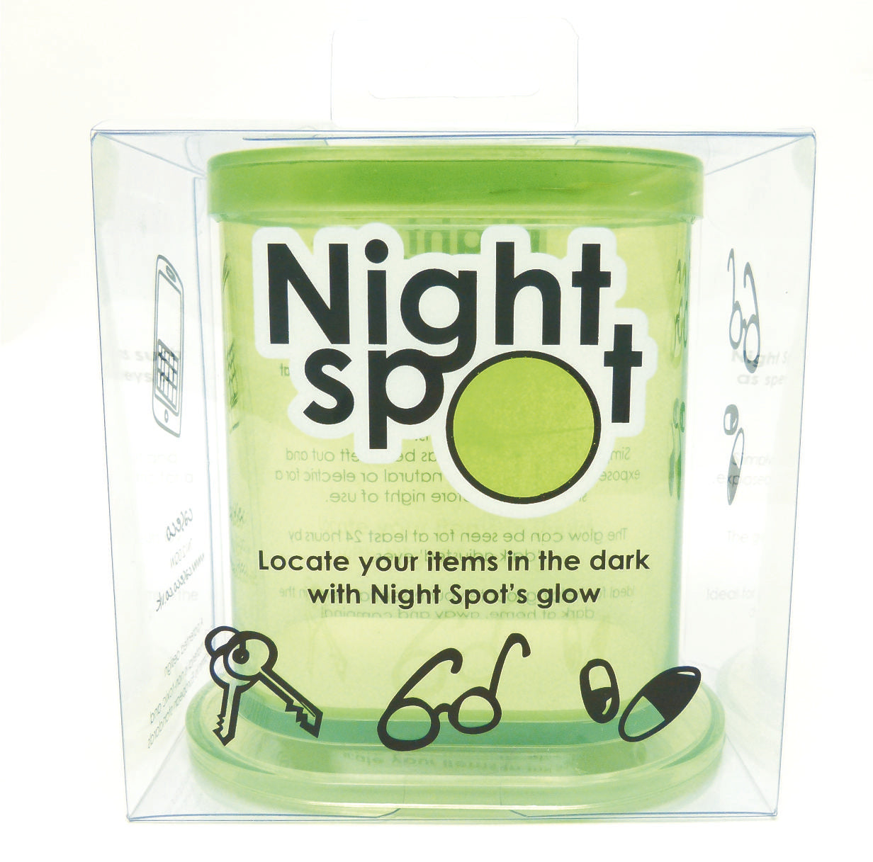 Night Spot Bedside Glasses Stand