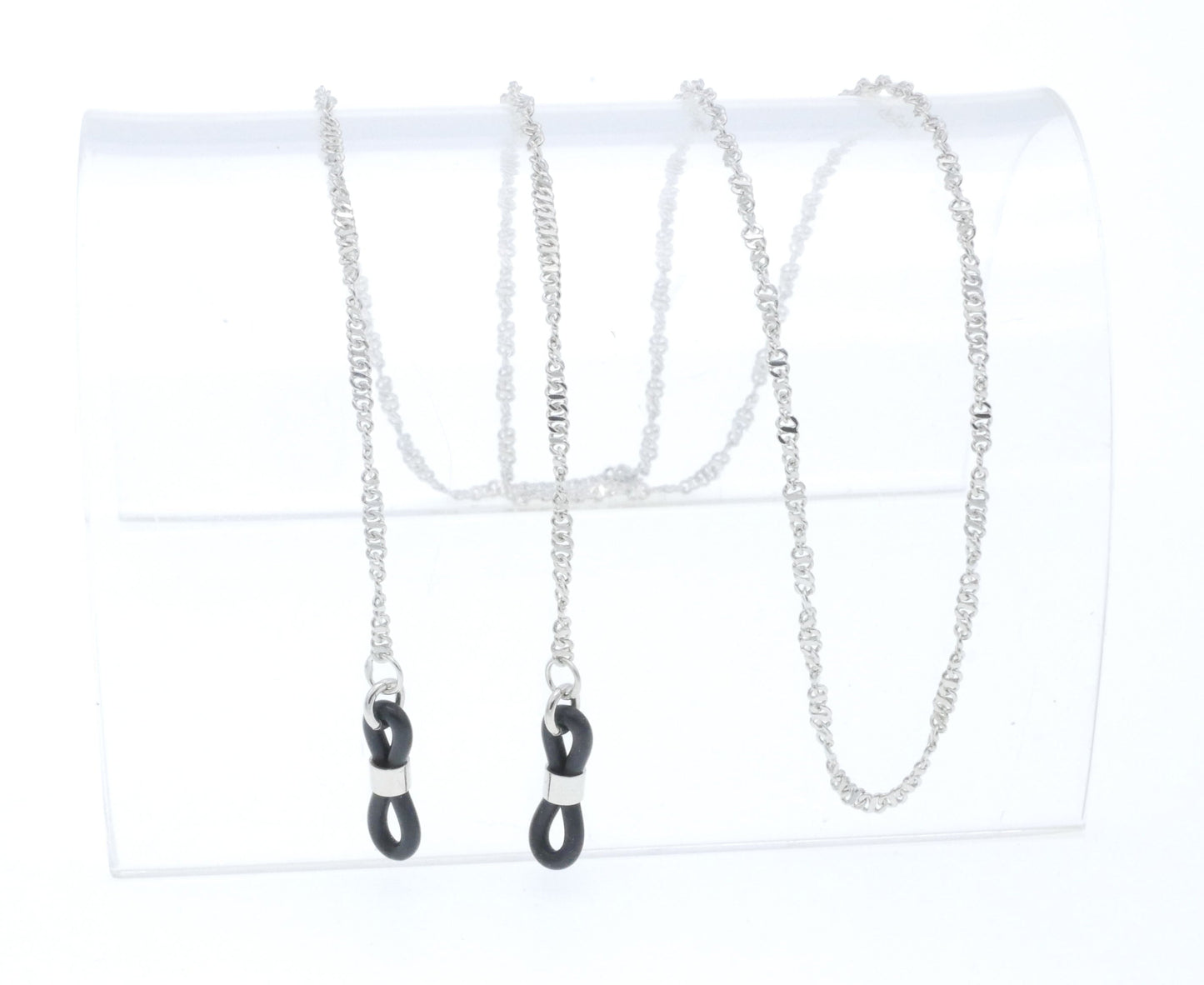 Thin Metal Chain Palladium Set no.km6w