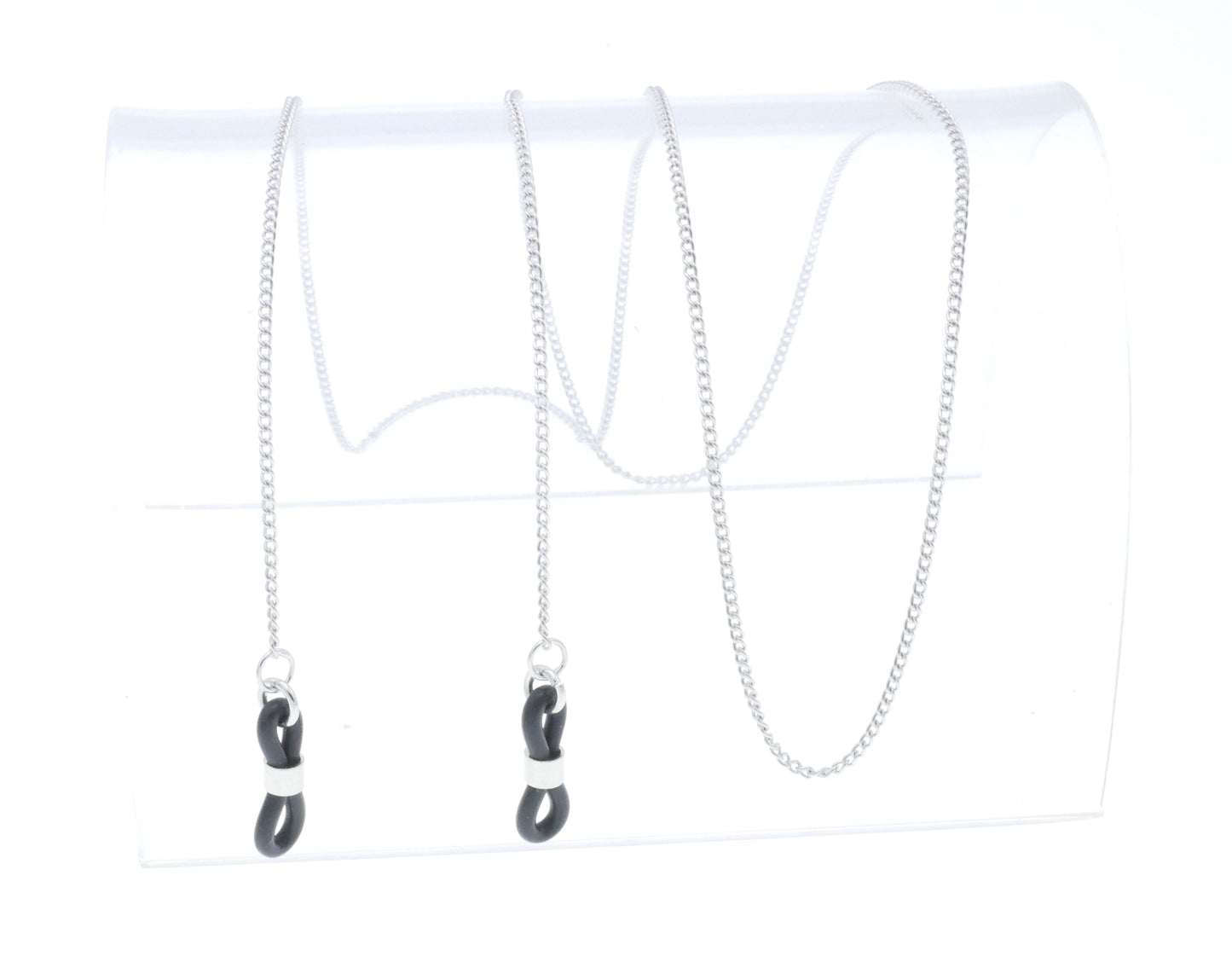 Thin Metal Chain Palladium Set no.km6w