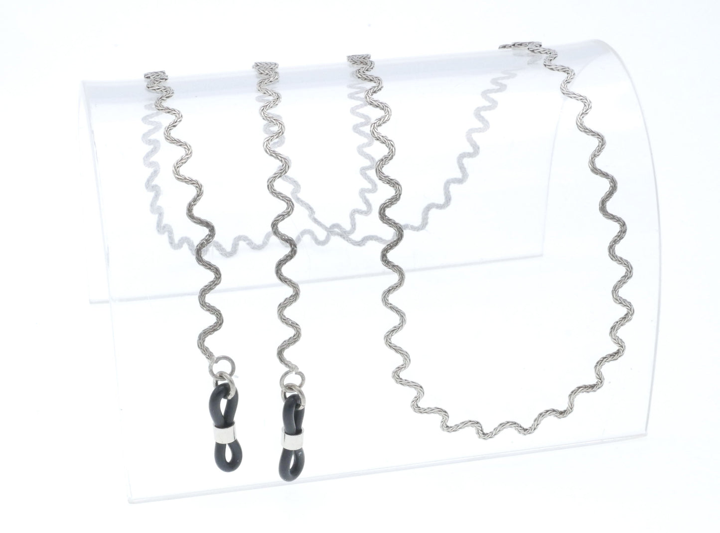 Thin Metal Chain Palladium Set no.km6w