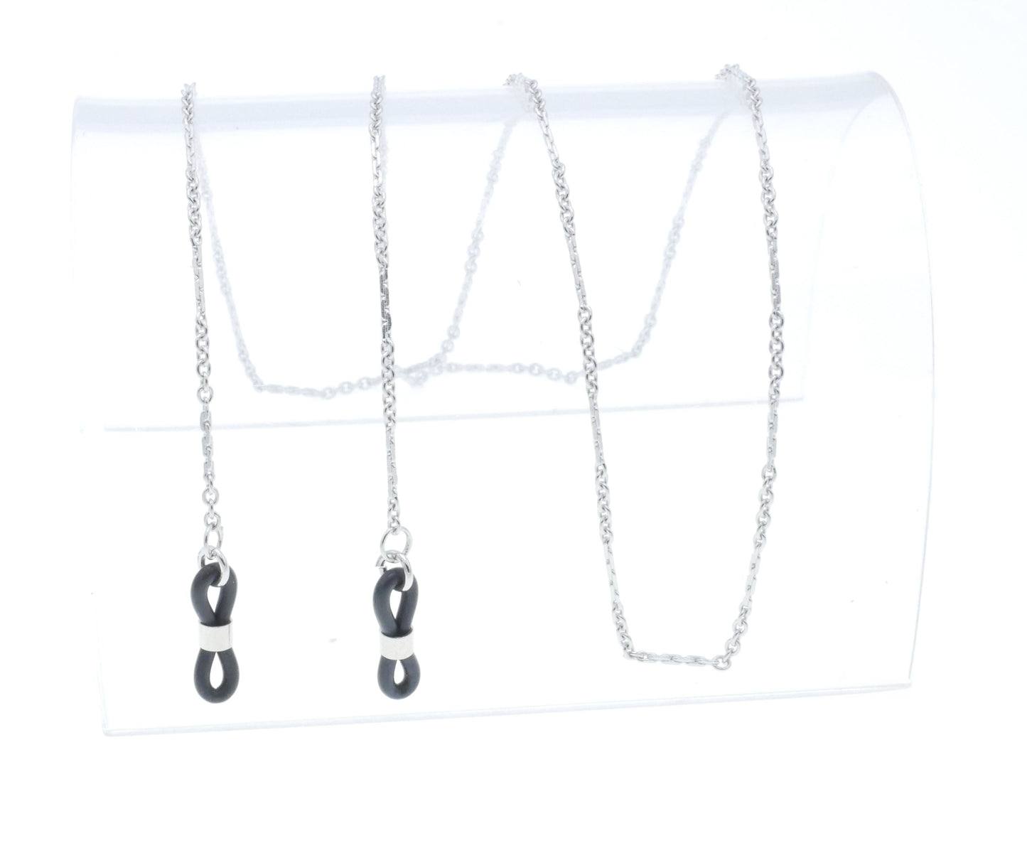 Thin Metal Chain Palladium Set no.km6w