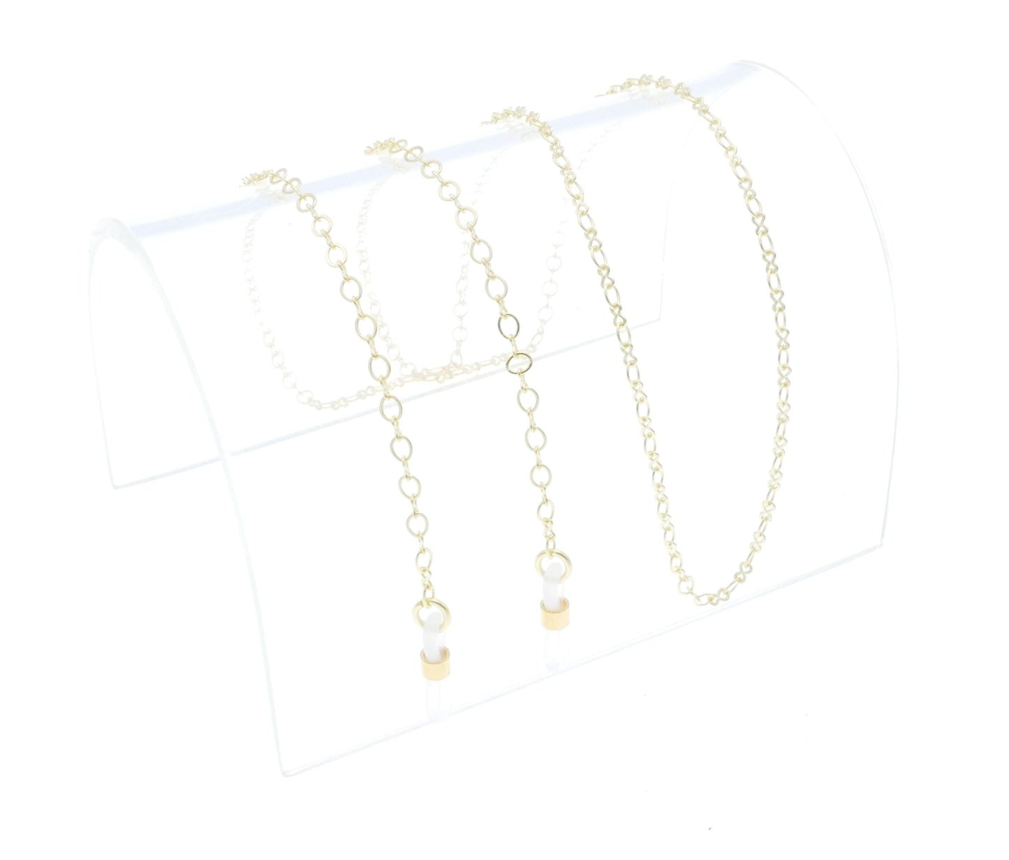 Thin Metal Chain Gold Set no.km6g