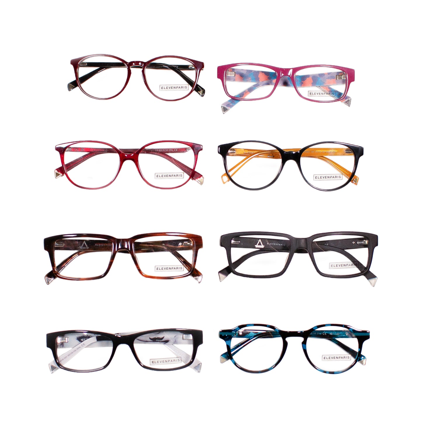 Assorted 50pcs Eleven Paris Adult's Frames