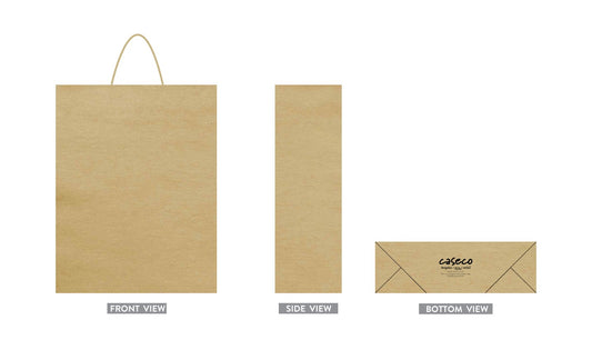 Caseco Small Kraft Bag
