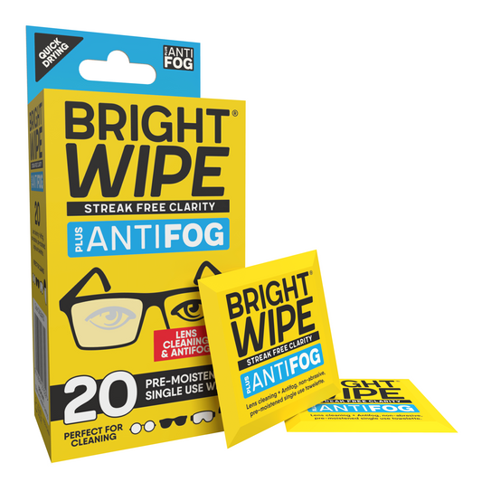 Brightwipe 20pc Anti-Fog Wipes Replenishment Pack