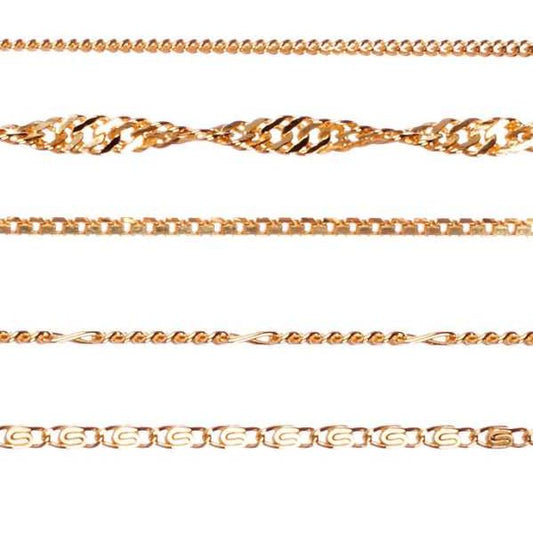 Luxury Rolled-Gold Chain no.km11g