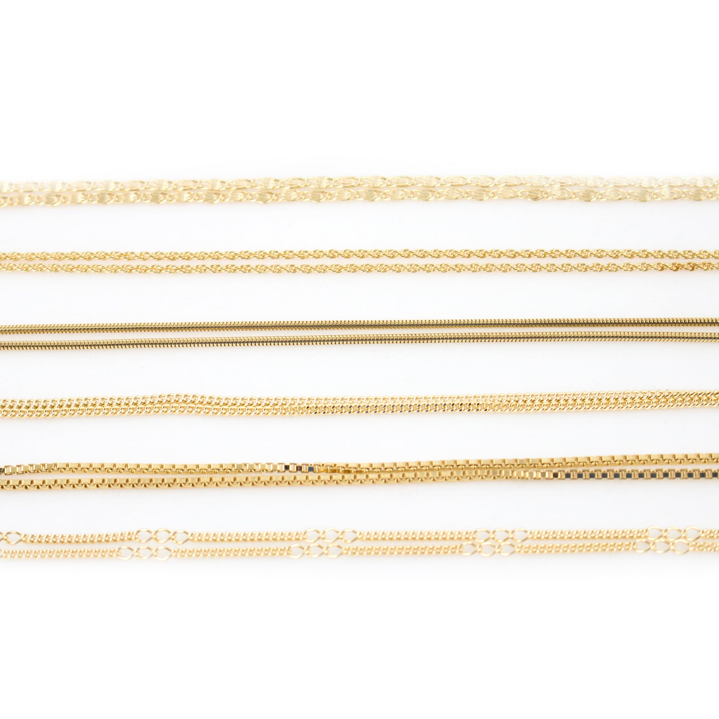 Classic Metal Chain Gold Set no.km1g