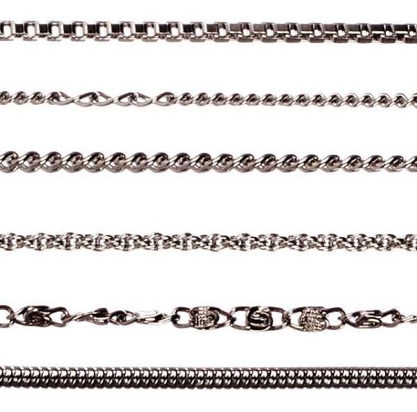 Classic Metal Chain Palladium Set no.km1w