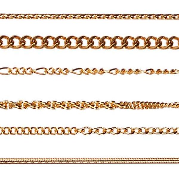 Classic Metal Chain Gold Set no.km2g