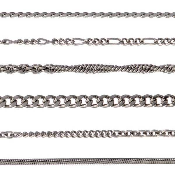 Classic Metal Chain Palladium Set no.km2w