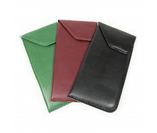 E12 Large padded vegan leather slip in with velcro closure